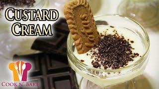 Custard Cream  Creme Patissiere  Cook n Bake [upl. by Maddi]