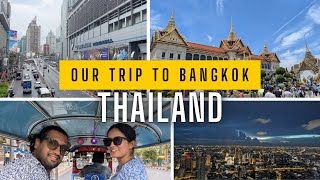 3 Days in Bangkok Thailand  Shopping  The Grand Palace  Sightseeing 🇹🇭  Travel Vlog [upl. by Niatsirt]