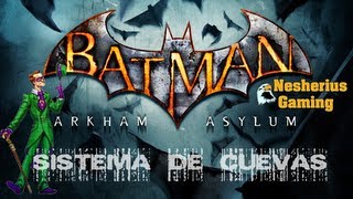 Batman Arkham Asylum Secretos del Riddler 6  Sistema de Cuevas [upl. by Aissila814]