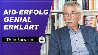 Warum ist die AfD so erfolgreich Deutschland auf der schiefen Bahn – Thilo Sarrazin 082024 [upl. by Hillary]