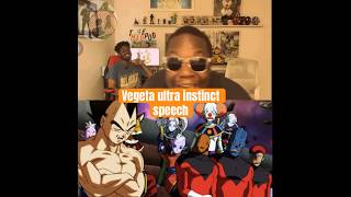 Vegeta motivation ultra instinct speech anime podcast animepodcast vegeta fyp dragonballz [upl. by Jocko]