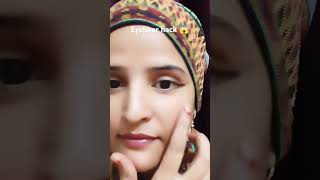 Viral Eyeliner Hack😲 Anihashaikh16 makeuptips short makeuptutorial eyemakeup eyelinerhack [upl. by Shantha849]