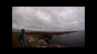 Tory Island rock climbing in Ireland [upl. by Ettenwad555]