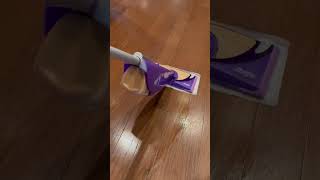 Swiffer WetJet Wood Floor Mopping amp Cleaning Starter Kit All Purpose Floor Cleaning Products Review [upl. by Eerahc]