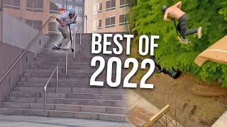 BEST SCOOTER TRICKS OF 2022 [upl. by Werdnaed]