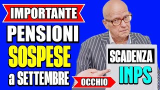 PENSIONI ATTENZIONE BLOCCO A SETTEMBRE❗️IMPORTANTE DOCUMENTO DA PRESENTARE VIDEO GUIDA 💻💸 [upl. by Hermie]