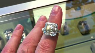 13 Carat Asscher Cut Diamond [upl. by Mariam442]