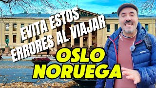 No cometas estos 10 errores al viajar a Oslo Noruega [upl. by Hakvir]