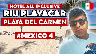 Resort All Inclusive En Playa Del Carmen  Riu Playacar  Vinono Vlogs cancun mexico [upl. by Virginie]