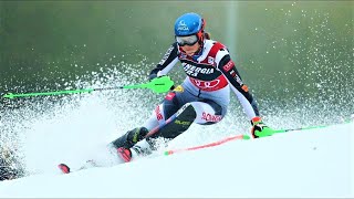 FIS Alpine Ski World Cup  Womens Slalom Run 1  Zagreb CRO  2021 [upl. by Aivatnuhs]