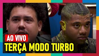 BBB 24 Modo Turbo Eliminação  Prova do Líder  Formação de Paredão  Big Brother Brasil 24 BBB24 [upl. by Noreg825]