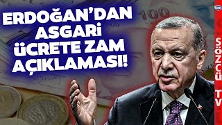 Erdoğandan Asgari Ücrete Zam Mesajı 2024 Yeni Asgari Ücret Ne Kadar Olacak [upl. by Nanfa]