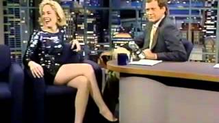 Sharon Stone on Late Night 1992 [upl. by Tjaden170]