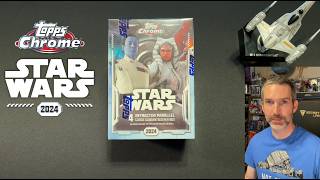 First look at Red Raywave Refractors  Topps Chrome Star Wars 2024 blaster retail value box opening [upl. by Doretta142]