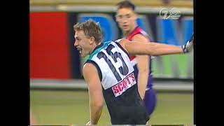 Round 17 Fremantle Dockers VS Port Adelaide Peter Burgoyne Jarrad Schofield [upl. by Haronid]