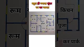 Ghar ka naksha house plan ajendradesigner gharkanaksha homedesign [upl. by Aratak]