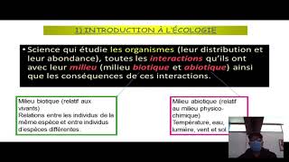 écologie générale ll [upl. by Brannon472]