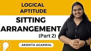 Aptitude Preparation for Campus Placements 22  Sitting Arrangement Part 2  Logical Aptitude [upl. by Gerge397]