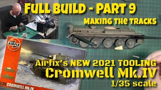 Building the tank tracks of Airfixs Cromwell Mk IV 135 Scale Model Tank  Part 9 [upl. by Nessnaj393]