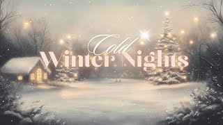 Cold Winter Nights Christmas Screensaver  Snowy Winter Night Ambiance [upl. by Chap]