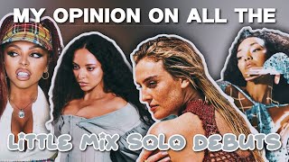 My opinion on all the Little Mix solo debuts [upl. by Voe]