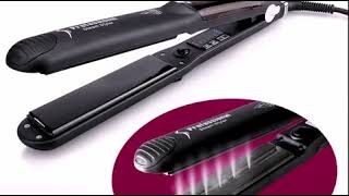 COMMENTIMES™ SALON PROFESSIONAL STEAM HAIR STRAIGHTENER [upl. by Hayouqes]