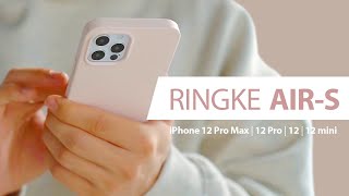 Sweet Soft Feel 🍬 Ringke AirS for the iPhone 12 Series [upl. by Ahseekal351]