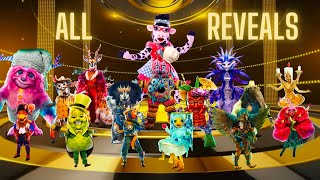 All Season 10 Reveals  The Masked Singer US [upl. by Aihsined732]