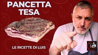 pancetta tesa Toscana [upl. by Niassuh]