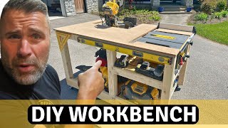 Build This Workbench for UNDER 200 [upl. by Ydualc]