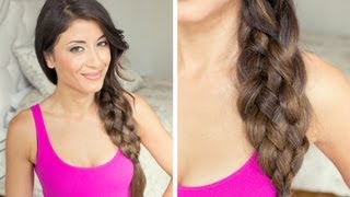 How To Six 6 Strand Braid [upl. by Seroled]