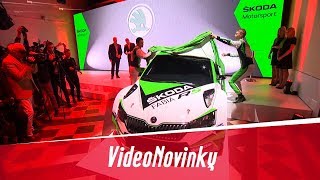 Představení nového zázemí a nové Fabie R5 týmu Škoda Motorsport [upl. by Ahgiel279]