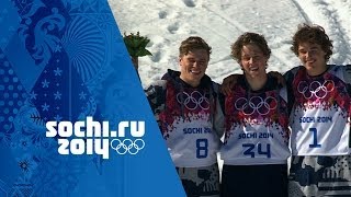 Freestyle Skiing  Mens Ski Slopestyle  Joss Christensen Wins Gold  Sochi 2014 Winter Olympics [upl. by Aehsan858]