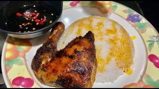 Mang Inasal Chicken with Special Chicken Oil  Homemade [upl. by Ettenwad]