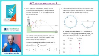 AYT Fizik Branş Denemesi2 2024 I Nihat Bilgin Yayınları SON BASKI [upl. by Pooi317]