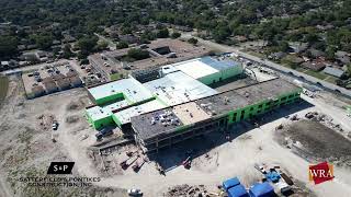 Dallas ISD  Bedford Law Academy  Construction Update  Oct 2024 [upl. by Tuorah]