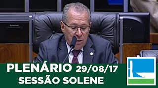 PLENÁRIO  Solene  300 anos de Oeiras PI  29082017  0907 [upl. by Ydnirb255]