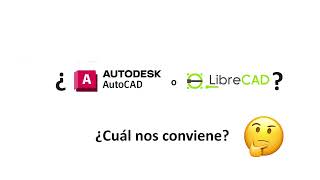 ¿LibreCAD o AutoCAD [upl. by Nollat]