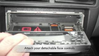 Installing Car CD Player Audio Deck [upl. by Ynos484]