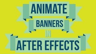 Animate On Banners  Adobe After Effects tutorial [upl. by Ydde]