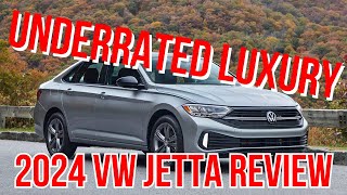 2024 Volkswagen Jetta SE Review  Underrated Entry Level Luxury [upl. by Afra486]