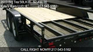 2013 Big Tex 50LA16 16 Utility Trailer  for sale in Arthur [upl. by Yenattirb652]