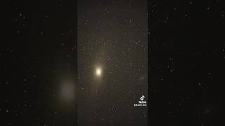 I pointed my telescope at Andromeda galaxy shortsfeed andromedagalaxy astrophotography shorts [upl. by Ocirderf]