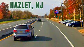 4 Route 36 Driving From Middletown to Keyport  SPLIT SCREEN  4K [upl. by Ecnaiva]