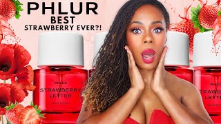 PHLUR STRAWBERRY LETTER Perfume  Full Review Wear Test [upl. by Elletsyrk]