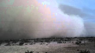 Dust storm Tonopah Az [upl. by Oshinski]