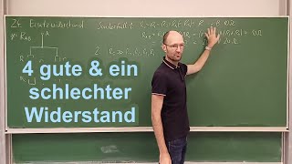 Der verflixte Brückenwiderstand R₅ und wie man mit ihm umgeht zB mit SternDreieckTransformation [upl. by Akimahs918]