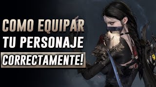 COMO EQUIPAR Y OPTIMIZAR CORRECTAMENTE TU PERSONAJE💥LOST ARK  GUIA PARA PRINCIPIANTES [upl. by Cole]