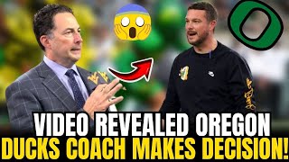 BOMBSHELL BIG CHANGES SHAKE UP OREGON DUCKS 2024 SEASONVIDEO REVEALED OREGON DUCKS COACH [upl. by Trebma]