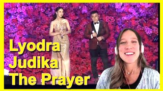 Vocal Coachclassical Singer REACTION first time “The Prayer” Lyodra amp Judika [upl. by Olraced]